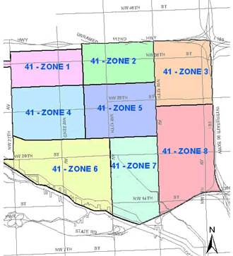 Allapattah Police NET Service Area Map